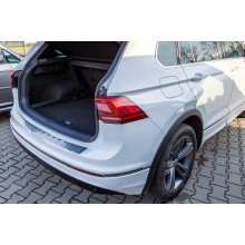 Накладка на задний бампер (Avisa 2/35459) Volkswagen Tiguan II (2017-)